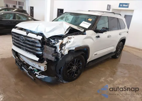 2024 Toyota Sequoia Limited from USA, damaged, VIN 7SVAAABA0RX047231